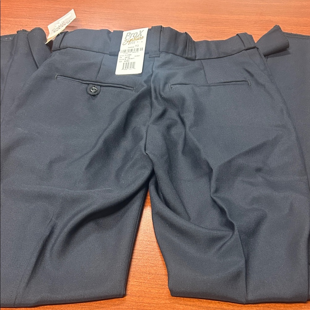 Flying Cross Pro X Signature Fit Womens Uniform Pant Size 8 Reg LAPD Navy
